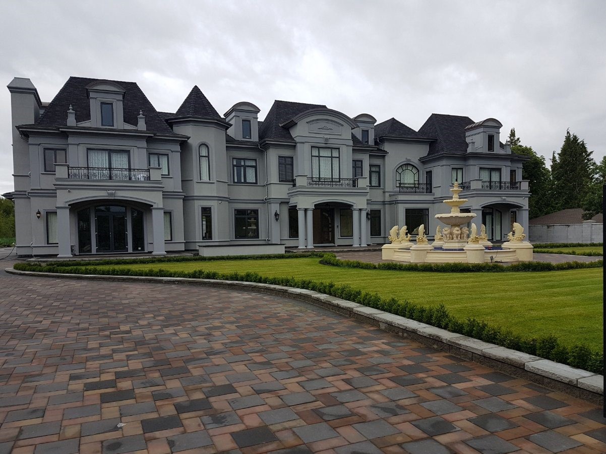 Exterior House Painting Luxury Villa Richmond BC artprocontracting painting